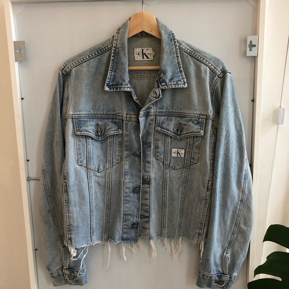 Vintage Calvin Klein jean jacket - Picture 1 of 3